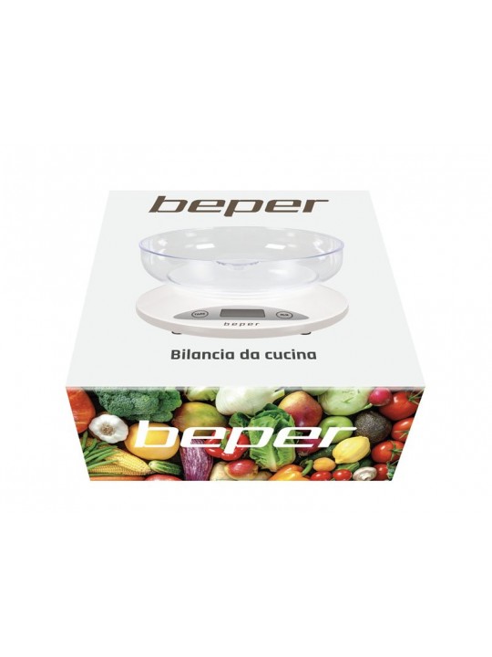Beper BP.802 Ηλεκτρονική Ζυγαριά Κουζίνας