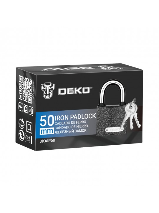 Λουκέτο 50mm Deko DKAIP50