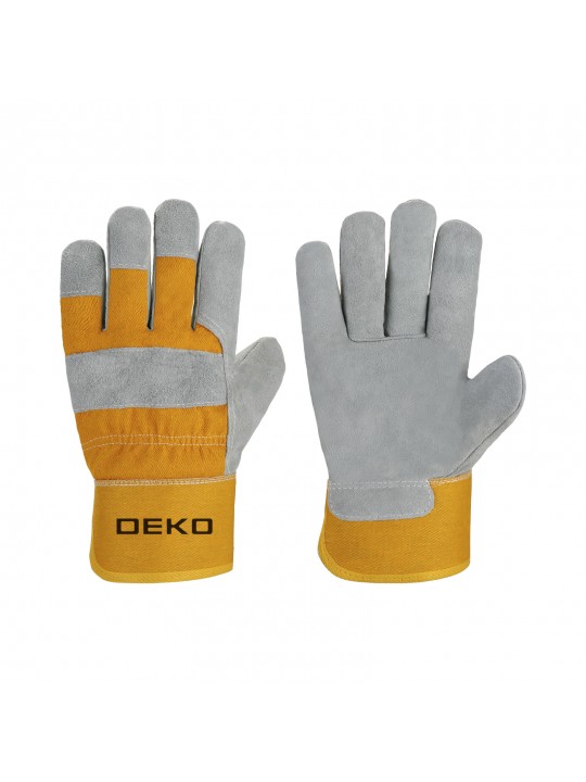 Γάντια Εργασίας Δερμάτινα Deko DKMCLG105