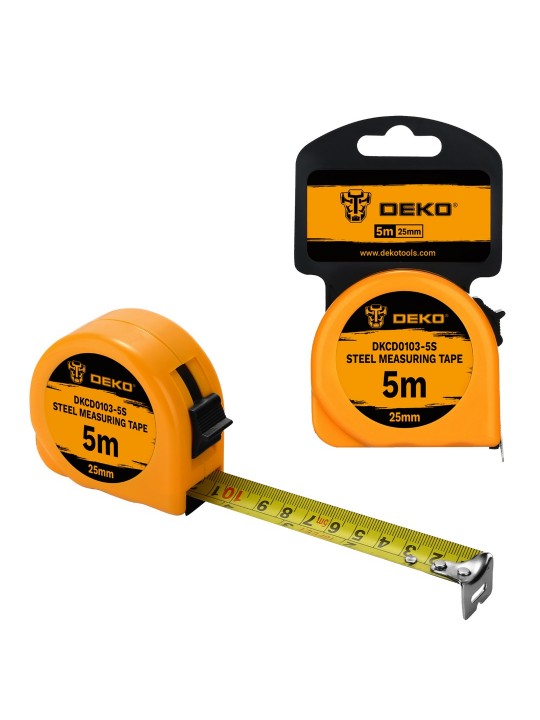 Μέτρο 5mX25mm DEKO DKCD0103-5S