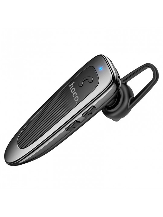 Wireless Headset Hoco E60 Brightness Business V.5.0 Μαύρο με Πλήκτρο Ελέγχου και 10 Ώρες Ομιλίας
