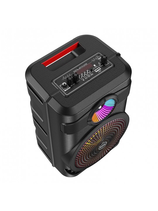 Φορητό Ηχείο Wireless Hoco BS46 Mature Karaoke  Μαύρο V5.0 10W, 1800 mAh, FM, USB & AUX θύρα, Micro SD και Μικρόφωνο