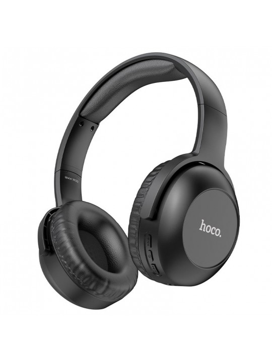 Wireless Ακουστικά Stereo Hoco W33 Art Sound με Μικρόφωνο, AUX και Πλήκτρα Ελέγχου v5.0 Μαύρο