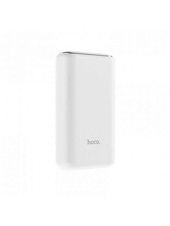 Power Bank Hoco Q1A Kraft 20000mAh PD20W+QC3.0 Mini Size με Έξοδο USB USB-C και LED Ένδειξη Μπαταρίας Λευκό