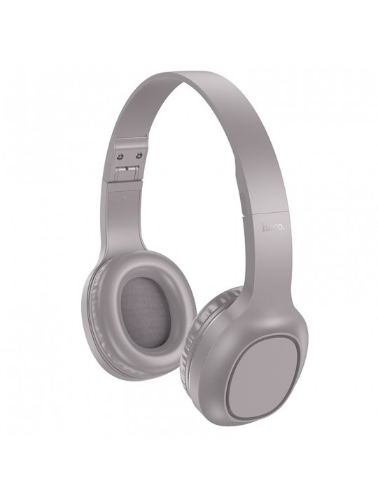 Wireless Ακουστικά Stereo Hoco W46 Charm V5.3 200mAh AUX Καφέ