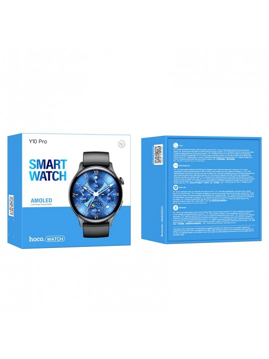 Smartwatch Hoco Y10 Pro IP68 AMOLED Οθόνη 1.43