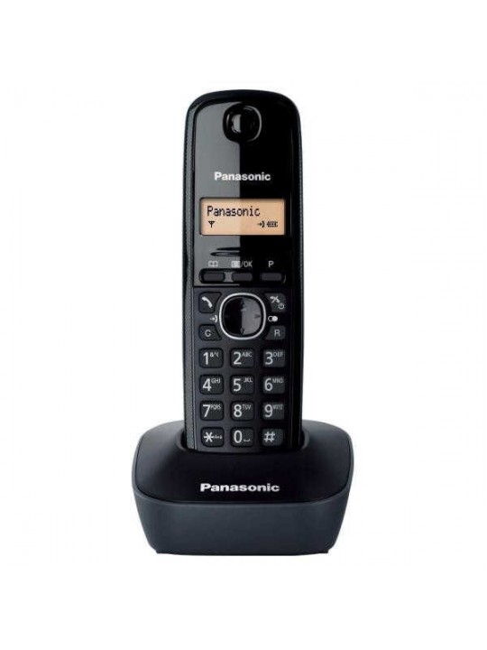 Ασύρματο Ψηφιακό Τηλέφωνο Panasonic KX-TG1611GRH Μαύρο