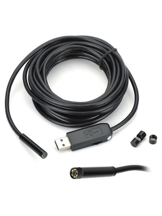 Ενδοσκοπική Κάμερα Media-Tech MT4095 USB IP67 με Ενσύρματη Σύνδεση και Καλώδιο 5μ.