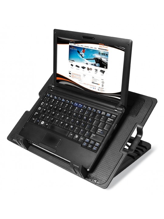 Laptop Cooler Media-Tech MT2658 Μαύρο για Φορητούς Υπολογιστές έως 15.6