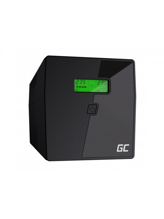 UPS Green Cell UPS03 Micropower 1000VA 12V/7Ah  600W 2x Schuko + 2x IEC  338 x 149 x 162 mm