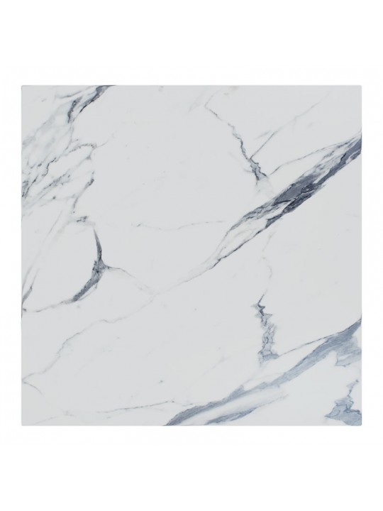 Επιφάνεια τραπεζιού Solace pakoworld Werzalit λευκό μαρμάρου 70x70εκ πάχους 35mm