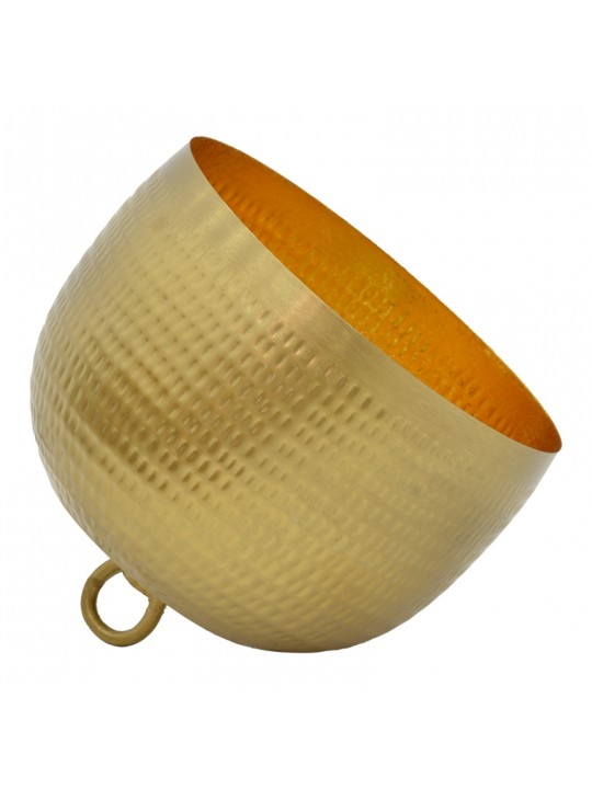 Φωτιστικό δαπέδου Lightie Inart E27 χρυσό μέταλλο Φ35x33εκ