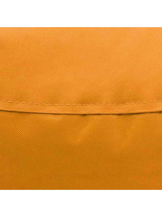 Πουφ πολυθρόνα Norm PRO pakoworld υφασμάτινο αδιάβροχο πορτοκαλί