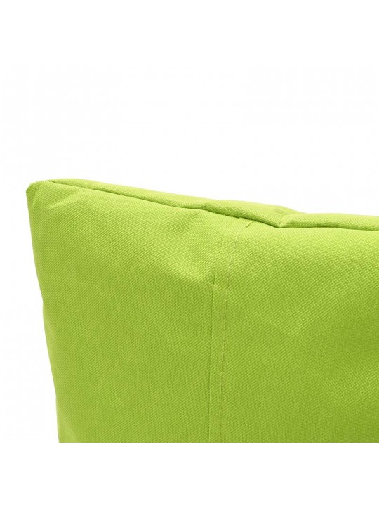 Πουφ πολυθρόνα Norm PRO pakoworld υφασμάτινο αδιάβροχο πράσινο
