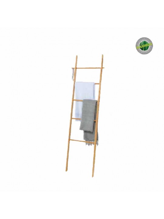 Κρεμάστρα σκάλα Bahari bamboo για πετσέτες ή ρούχα